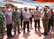 Panglima TNI dan Kapolri Berharap Program Vaksinasi Presiden 1 Juta 1 Hari Tercapai