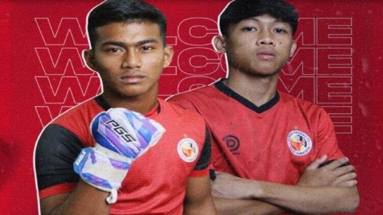 Dua pemain muda yang baru direkrut Semen Padang FC.