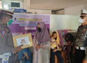 Jelang Peringatan HUT Bhayangkara ke-75, Polresta Padang Bagikan 250 Sembako