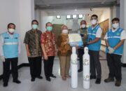 PLN Salurkan Bantuan Oksigen ke Sejumlah RS di Jawa Tengah