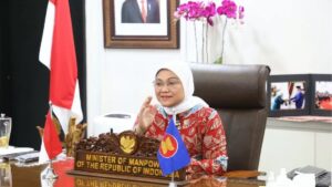 Menteri Ketenagakerjaan (Menaker) Ida Fauziyah terkait BSU.