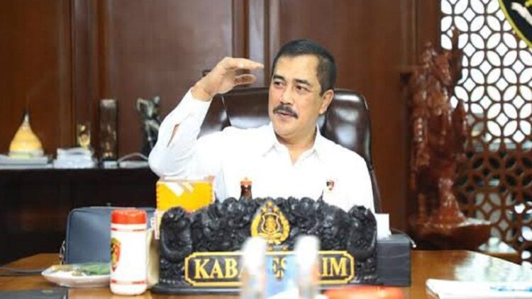 Kabareskrim Polri, Komjen Agus Andrianto.