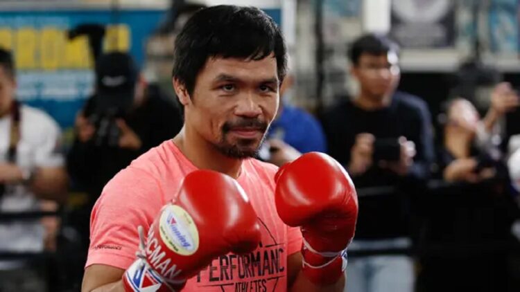 Petinju Manny 'Pacman' Pacquiao. (AP Photo)