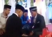 Terlambat Datang ke Acara Nikah, Calon Mertua Lampiaskan Kekesalan Tendang Pengantin Pria