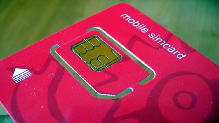 Ilustrasi SIM card. (net)