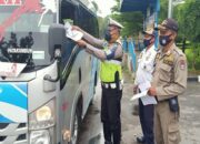 Bus AKAP dan AKDP Masuk Terminal Anak Aie Mulai 1 Oktober, BPTD dan Satlantas Polresta Padang Lakukan Sosialisasi