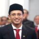 Mantan Mendikbudristek Nadiem Anwar Makarim.(ANTARA/Indriani)