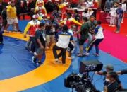 Dipicu Keputusan Juri, Baku Pukul di Pertandingan Gulat PON Papua tak Terelakkan