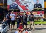 Pencuri Paket Online di Parkiran Masjid Baiturahman Lubuk Lintah Padang Ditangkap Polisi