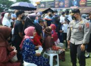 Wakapolda Tinjau Vaksinasi Massal di Mako Satbrimob Polda Sumbar