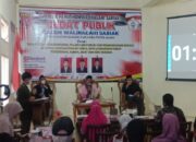 Perebutkan 1618 Suara Pemilih, Tiga Wali Nagari Sariak Calon Saling Debat