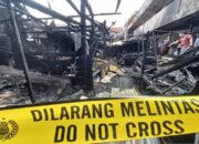 Pasar Bawah Bukittinggi Diduga Sengaja Dibakar, Polisi Ringkus OTK dan Amankan Barang Bukti BBM