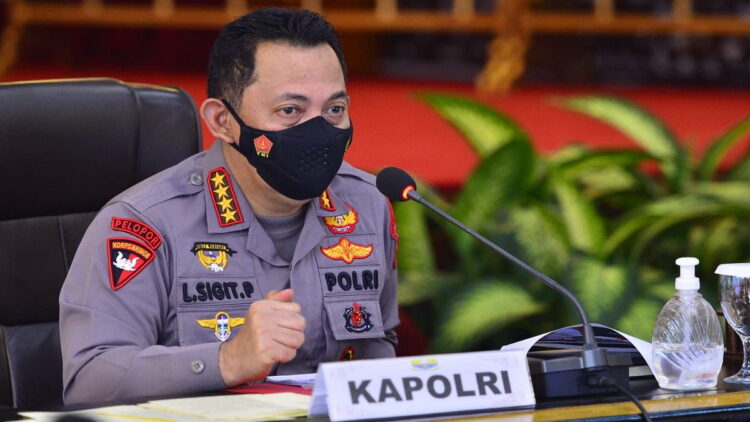 Kapolri Jenderal Listyo Sigit Prabowo.