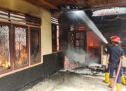 Rumah Permanen Terbakar di Seberang Padang, Api Diduga dari Ruangan Kosong