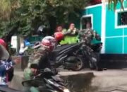 Tak Terima Saudaranya Ditilang, Oknum TNI di Ambon Adu Jotos dengan 2 Polantas