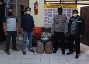 Dua Jeriken Tuak dan Miras Anggur Putih Diamankan Polisi di Pessel