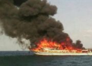 Kapal Tanker Federal II Terbakar di Galangan Batam, Tujuh Pekerja jadi Korban