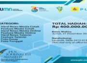 PLN Journalist Award, Penerimaan Karya Diperpanjang hingga 31 Desember 2021