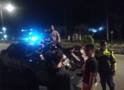 Tertibkan Balap Liar di Khatib Sulaiman, Polisi Amankan 10 Motor dan 18 Pembalap