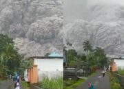 Gunung Semeru di Lumajang Meletus, Puluhan Warga Alami Luka Bakar Terkena Guguran Awan Panas