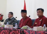 Gubernur Mahyeldi Pimpin Rakor Feeder Tol Jalan Tol Trans Sumatera (JTTS) Dharmasraya