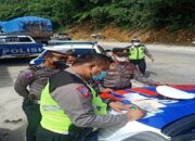 Terjaring Razia di Kawasan Lubuk Paraku, 4 Kendaraan ODOL Ditilang Satlantas Polresta Padang