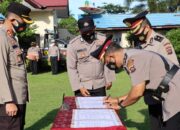 Sertijab Dua Pejabat Utama di Polres Agam Berjalan Aman dan Khidmat