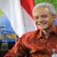 Gubernur Jawa Tengah Ganjar Pranowo disebut kandidat terkuat di Pilpres 2024