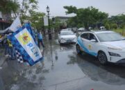 Kenalkan KBLBB di Pemko Padangpanjang, Wako Jajal Mobil Listrik