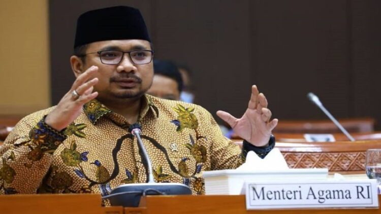 Menteri Agama Yaqut Cholil Qoumas. (ANTARA/HO-Kemenag)
