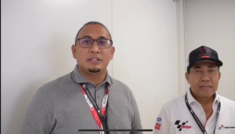Anggota DPR RI asal Sumbar Andre Rosiade bersama Direktur Utama (Dirut) PT Pertamina Patra Niaga Alfian Nasution.