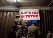Langgar Perda 1/2021, Kafe Situ Party di Padang Ditutup Satpol PP