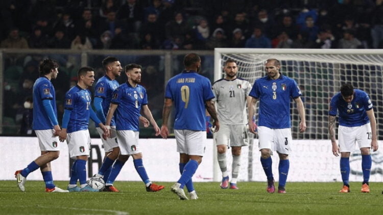 Timnas Italia gagal lolos Piala Dunia 2022. (Foto: Reuters)