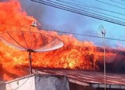 Empat Petak Rumah Permanen di Bukittinggi Terbakar