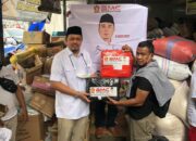 Braditi Moulevey Bantu Korban Kebakaran Pasar Gembrong Jakarta Timur