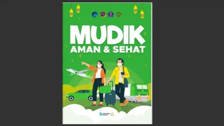 Tangkapan layar buku elektronik "Mudik Aman dan Sehat" yang diluncurkan oleh Kementerian Komunikasi dan Informatika. (ANTARA/Tangkapan layar)