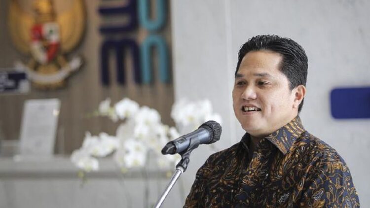 Menteri BUMN Republik Indonesia, Erick Thohir. (net)