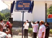Dibangun Semen Padang, Masjid Jabal Thur Bukit Putus Diresmikan Dirut dan Wali Kota