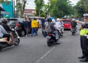 Sempat Ditutup Karena Demo, Arus Lalu Lintas di Sekitar DPRD Sumbar Sudah Lancar