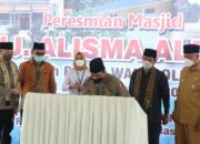 Dibangun Eks Kepala BNPT, Wakapolri Resmikan Masjid Hj. Alisma Alius di Lubuk Salasiah