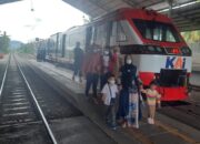 Libur Lebaran, Penumpang Kereta Api di Sumbar Meningkat