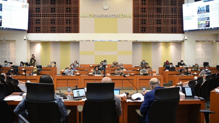 Rapat Kerja Banggar DPR dan Kemenkeu, Kamis (19/05/2022). (Foto: Humas Kemenkeu)