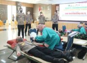 Sambut Hari Bhayangkara ke-76, Polda Sumbar Gelar Donor Darah