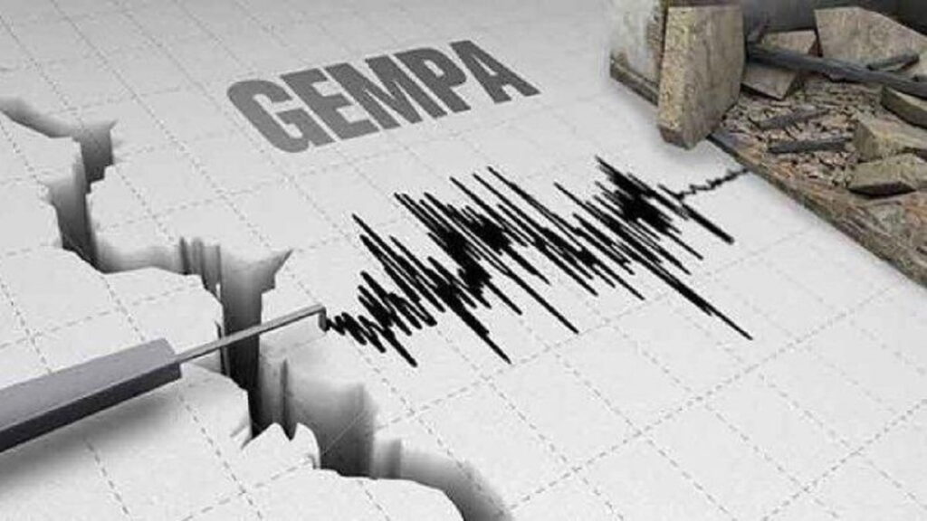 Ilustrasi gempa. (net)