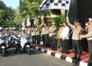 Kapolda Sumbar Luncurkan Show of Force, Tampilan Baru Kendaraan Unit Lantas