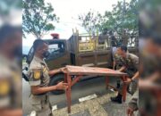 Ditinggal di Atas Trotoar, Puluhan Lapak PKL di Sepanjang Jalan Samudera Padang Dibongkar Satpol PP