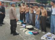 Diduga Tawuran, Polsek Koto Tangah Tangkap 8 Siswa SMKN 5 Padang