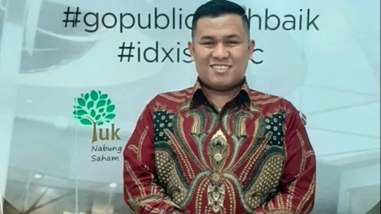 Kepala perwakilan Bursa Efek Indonesia Sumbar Early Saputra (Antara)