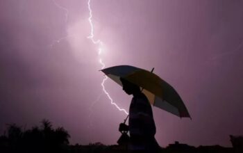 Ilustrasi petir. (Foto: Getty Images)