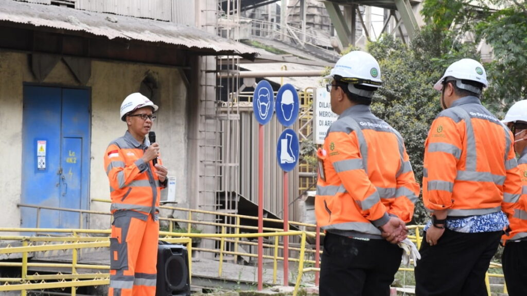 Dirops Semen Padang memberi arahan terkait acara genbu genbutsu